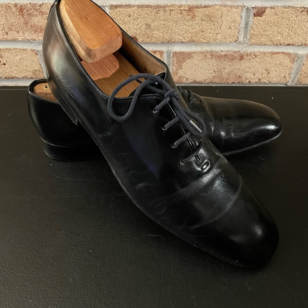Rare Vintage Bruno Magli Women’s whole cut Oxfords size 12 N Black